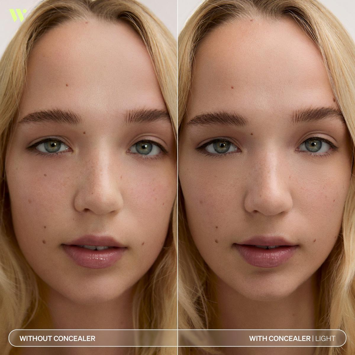 Nothing To See Soft Matte Hydrating Creamy Concealer - 15 MAKE