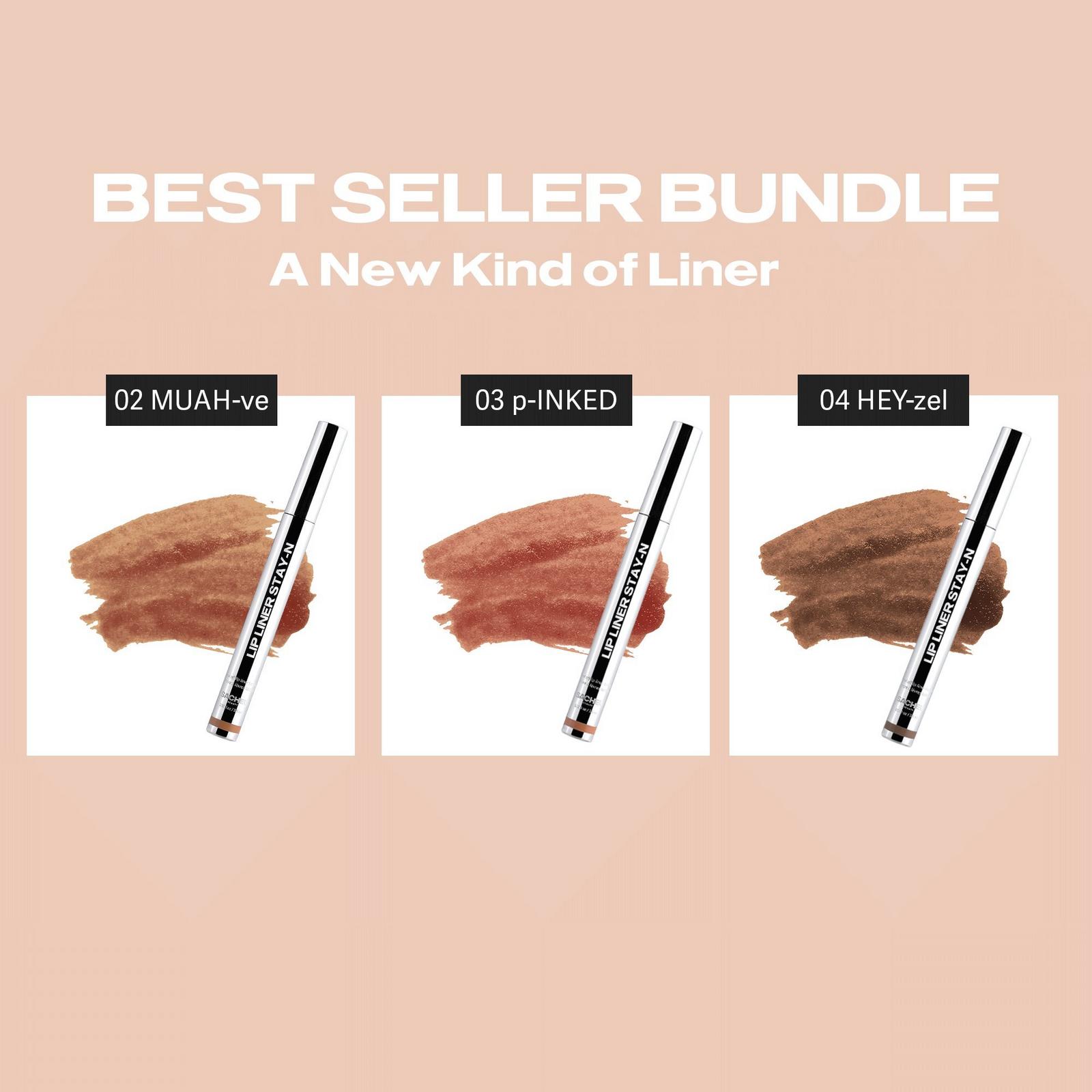Lip Liner STAY-N Peel Off Tattoo Bundle