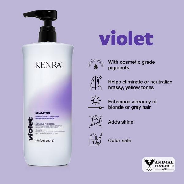 Kenra Professional Violet Shampoo #4