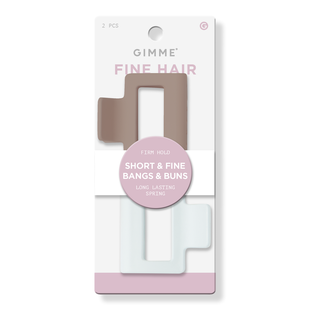 GIMME beauty Fine Hair Square Claw Clip #1