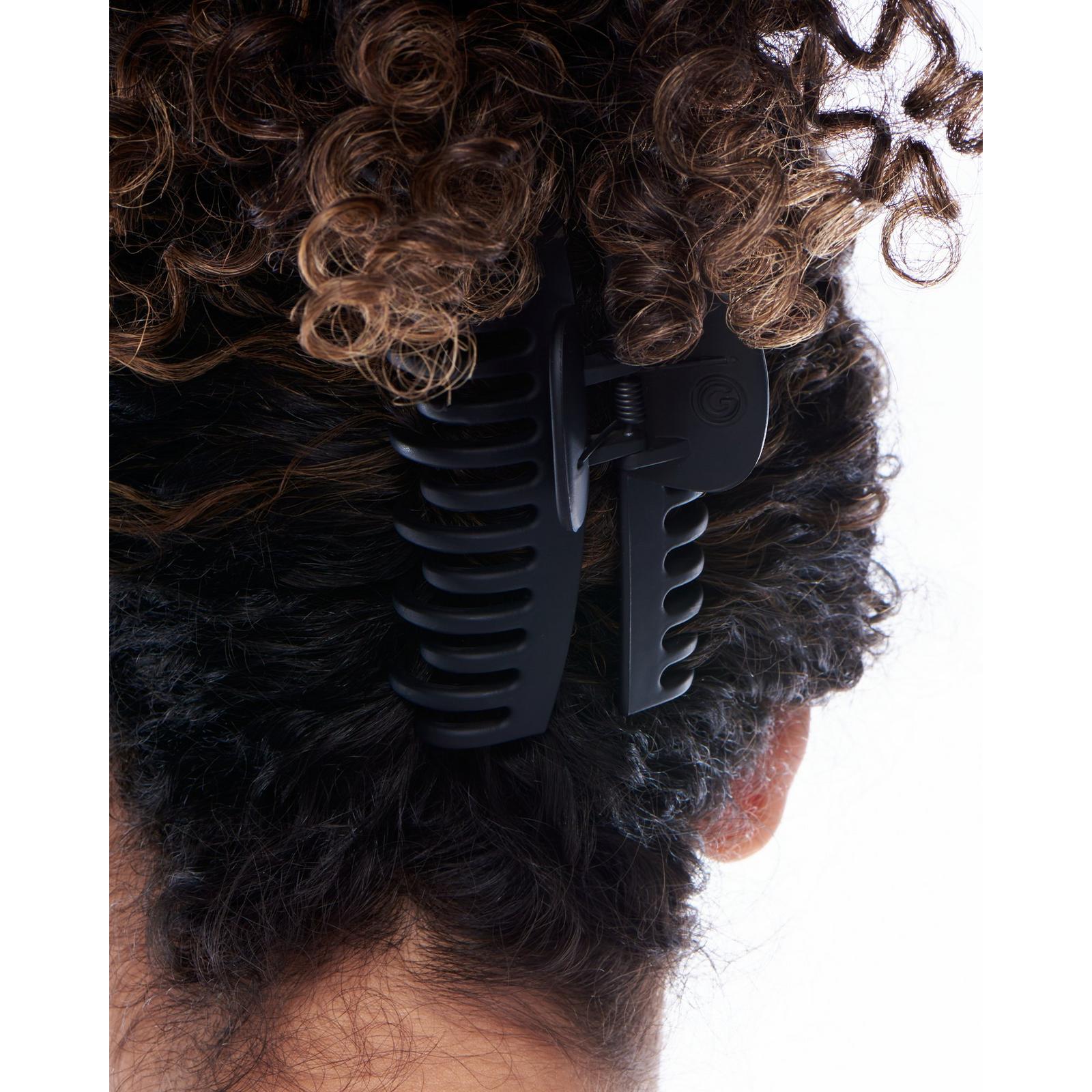 Thick Hair XL Black Claw Clip