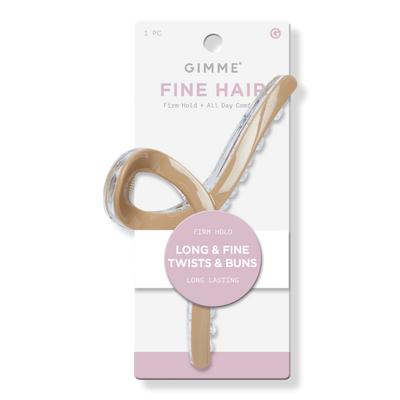 GIMME beauty Fine Hair Loop Sand Claw Clip Clips