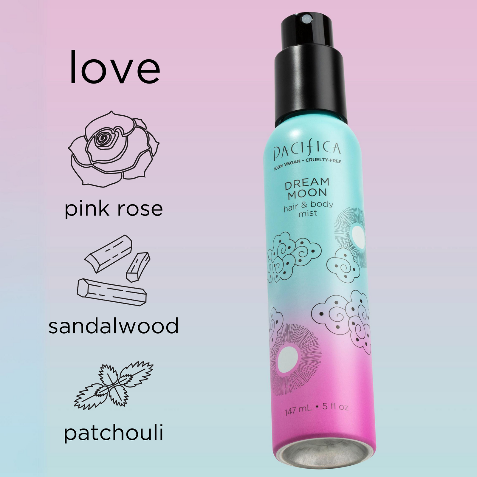 Dream Moon Hair Perfume & Body Mist