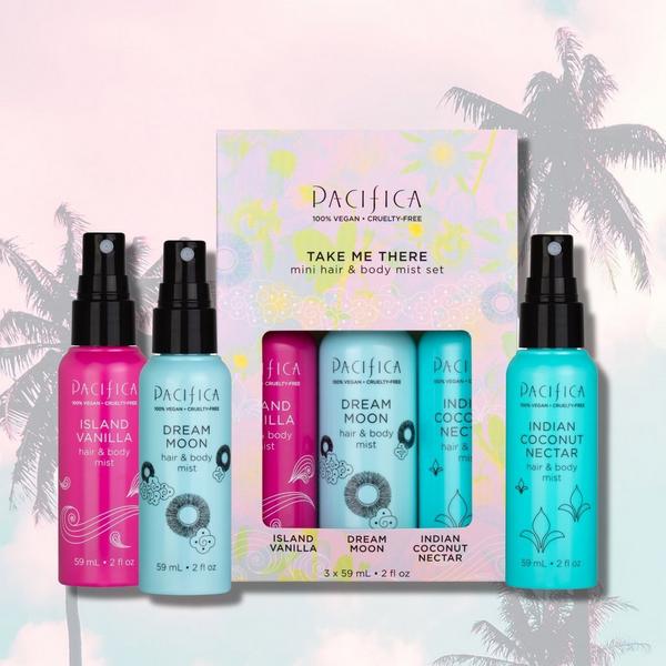 Pacifica Take Me There Mini Hair & Body Mist Set #6