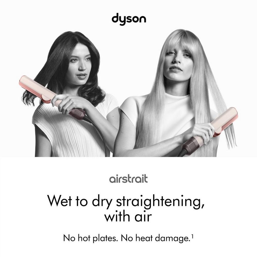 Limited Edition Ceramic Pink and Rose Gold Airstrait Straightener