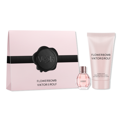 Viktor&Rolf Free Flowerbomb Eau de Parfum sample and body lotion with