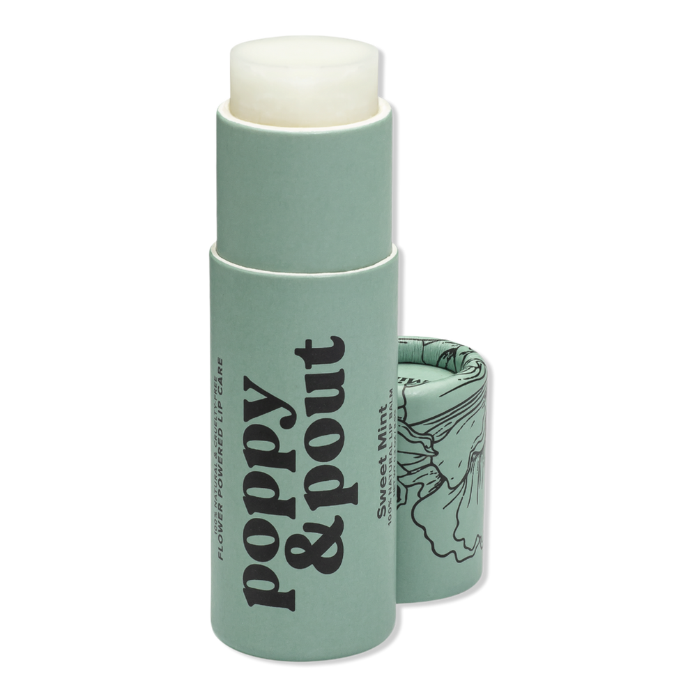 Poppy & Pout Hydrating Lip Balm - Sweet Mint