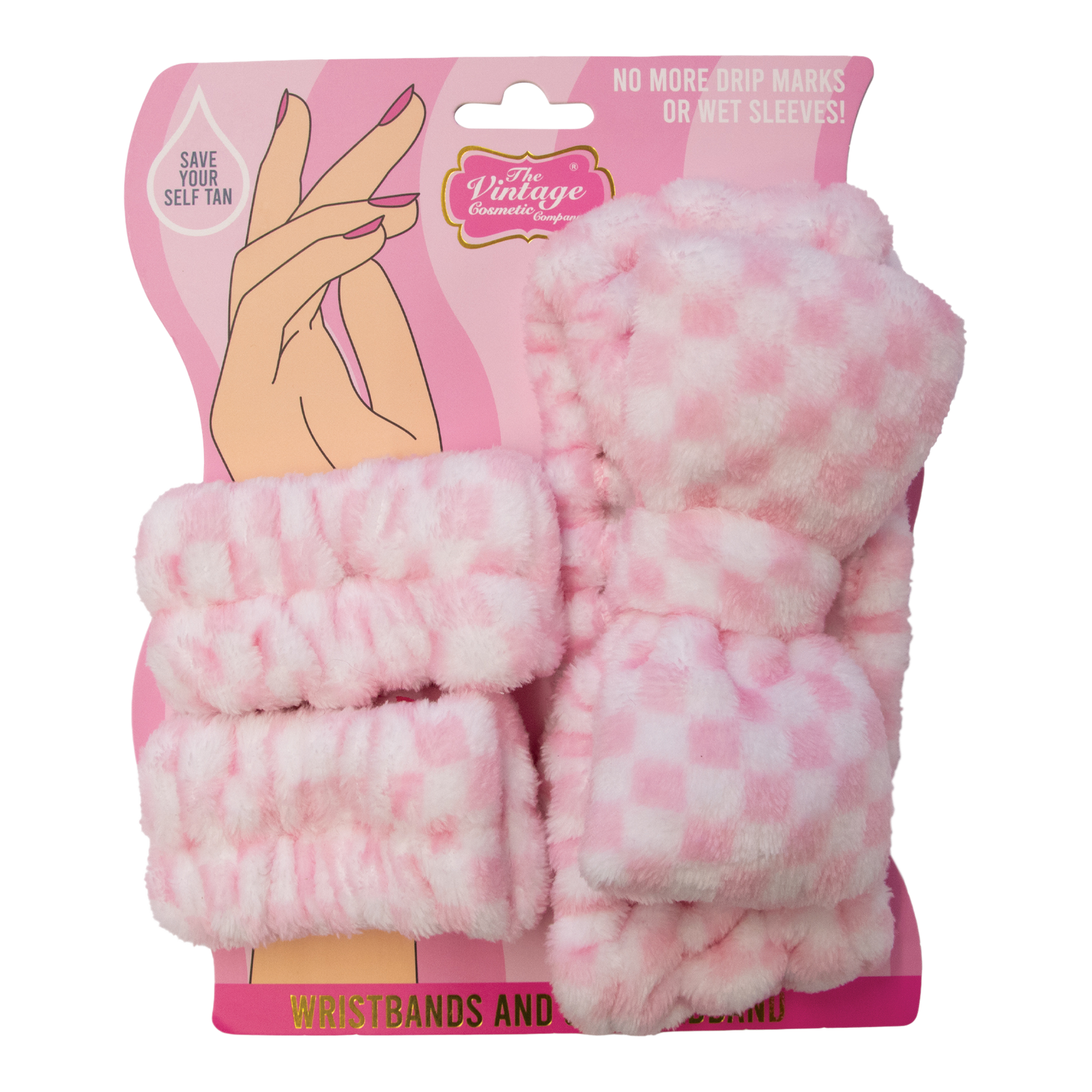 Spa Headband and Wrist Cuff Set