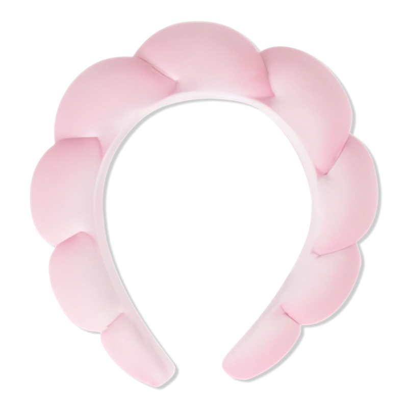 The Vintage Cosmetic Company - Padded Lilac Velour Spa Headband