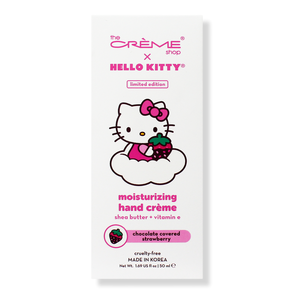 The Creme Shop Hello Kitty Moisturizing Hand Creme Chocolate Covered Strawberry