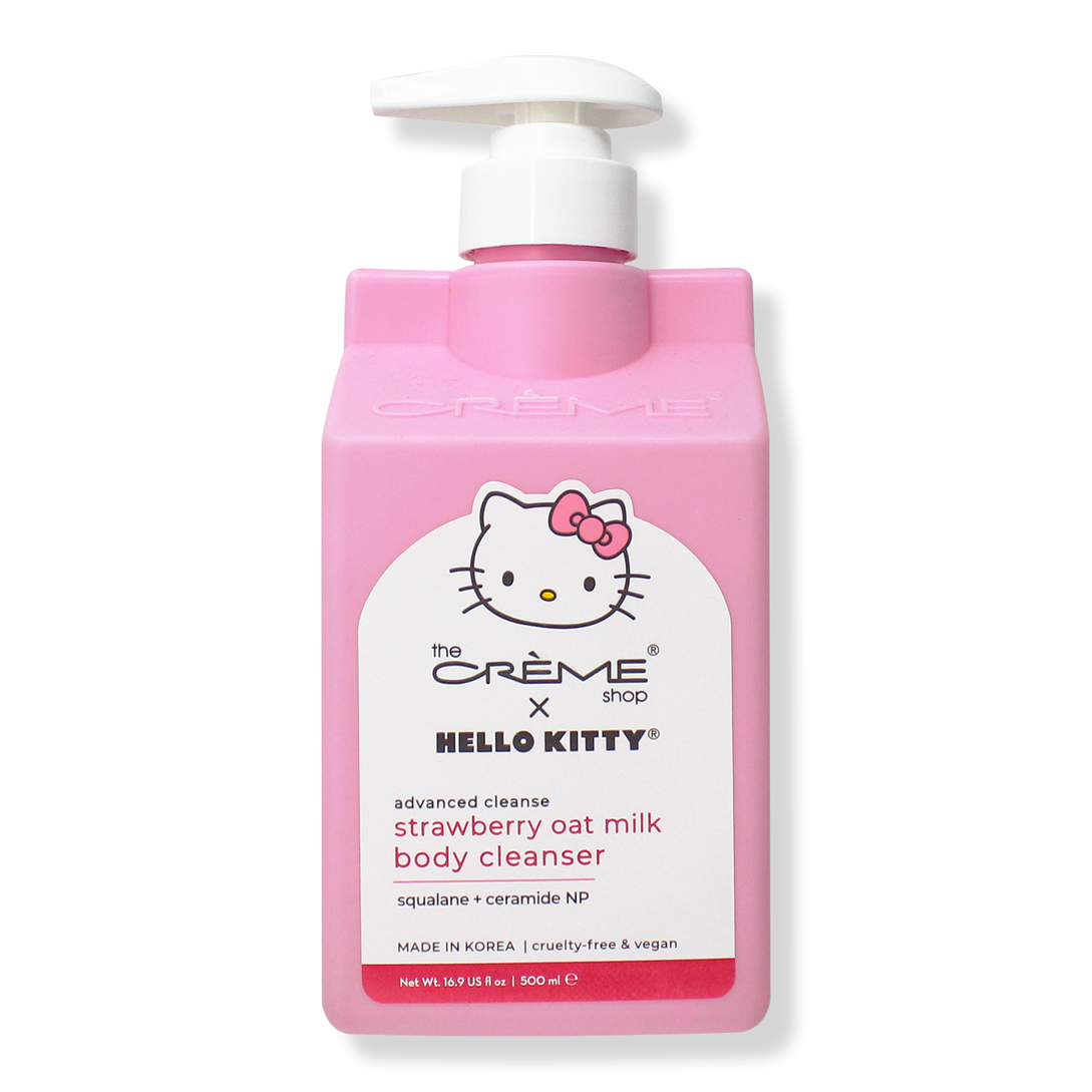 Hello Kitty Advanced Body Cleanser - Strawberry Oat Milk - The Crème Shop |  Ulta Beauty