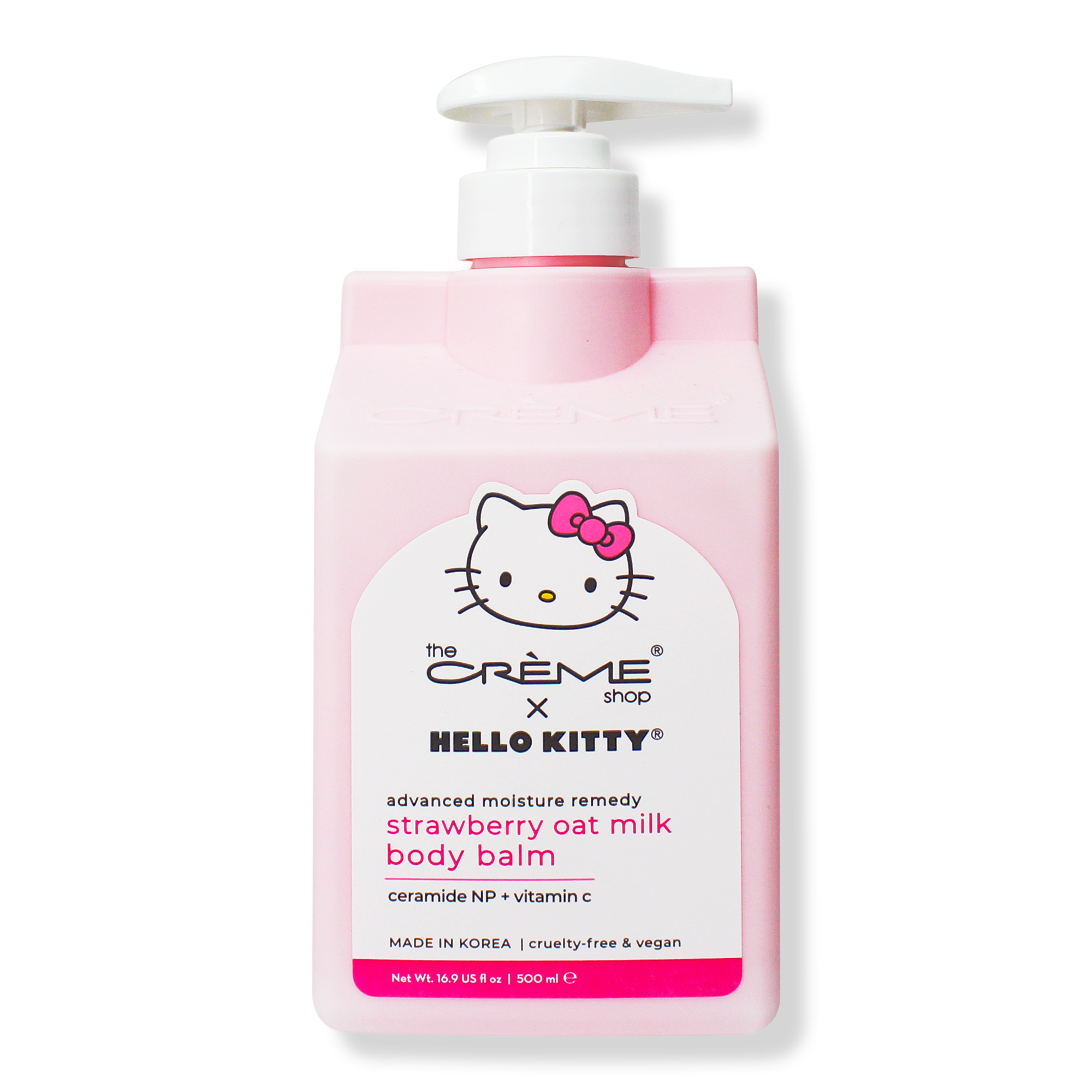 The Crème Shop Hello Kitty Moisture Remedy Body Balm - Strawberry Oat Milk #1