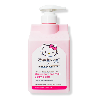 The Crème Shop Hello Kitty Moisture Remedy Body Balm - Strawberry Oat Milk