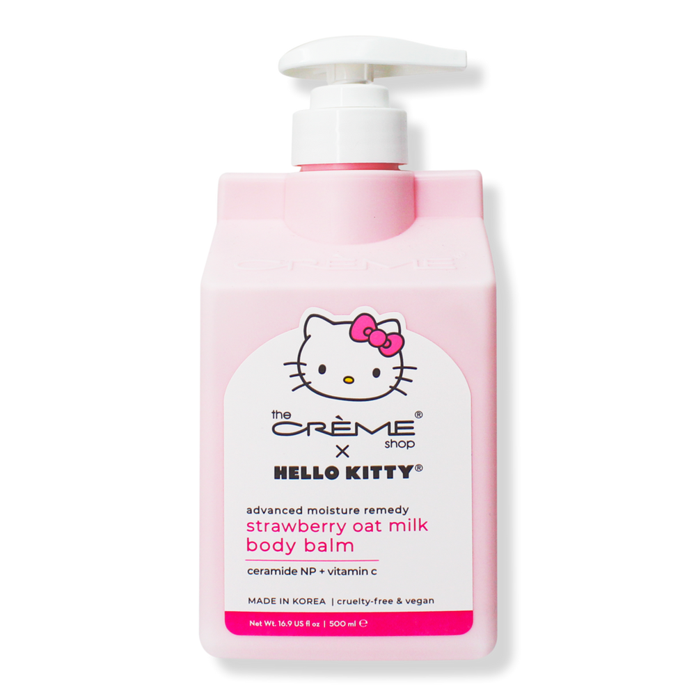 The Creme Shop Hello Kitty Moisture Remedy Body Balm - Strawberry Oat Milk