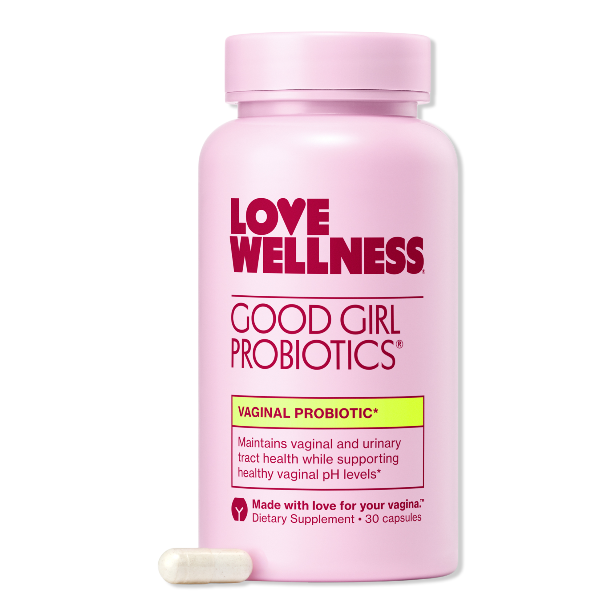 Love Wellness Good Girl Probiotics: Vaginal Probiotic #1