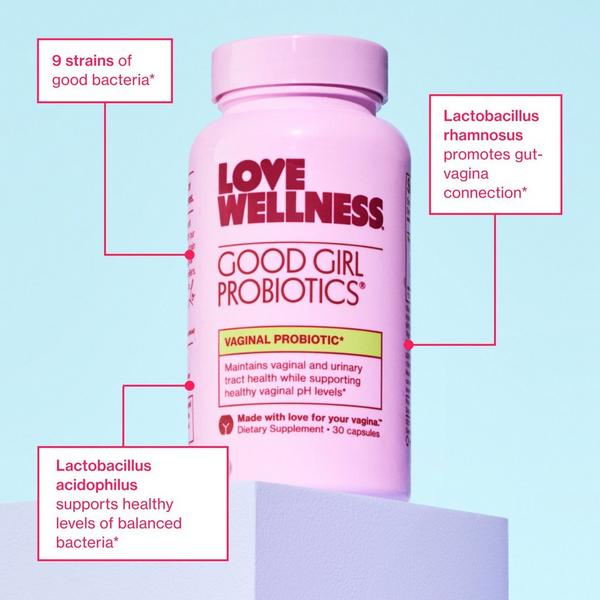 Love Wellness Good Girl Probiotics: Vaginal Probiotic #4