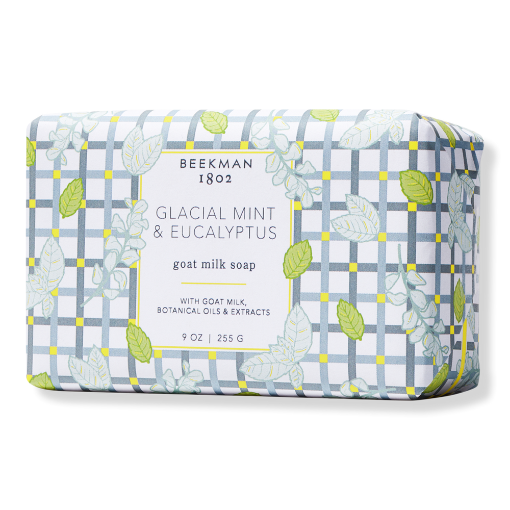 Beekman 1802 Goat Milk Soap With Botanical Oils & Extracts - Glacial Mint & Eucalyptus