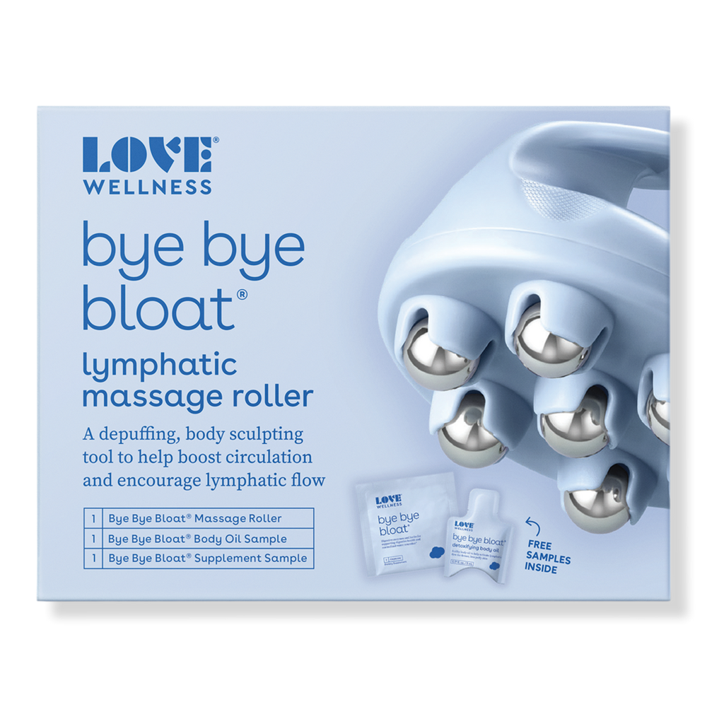 Love Wellness Bye Bye Bloat Lymphatic Massage Roller