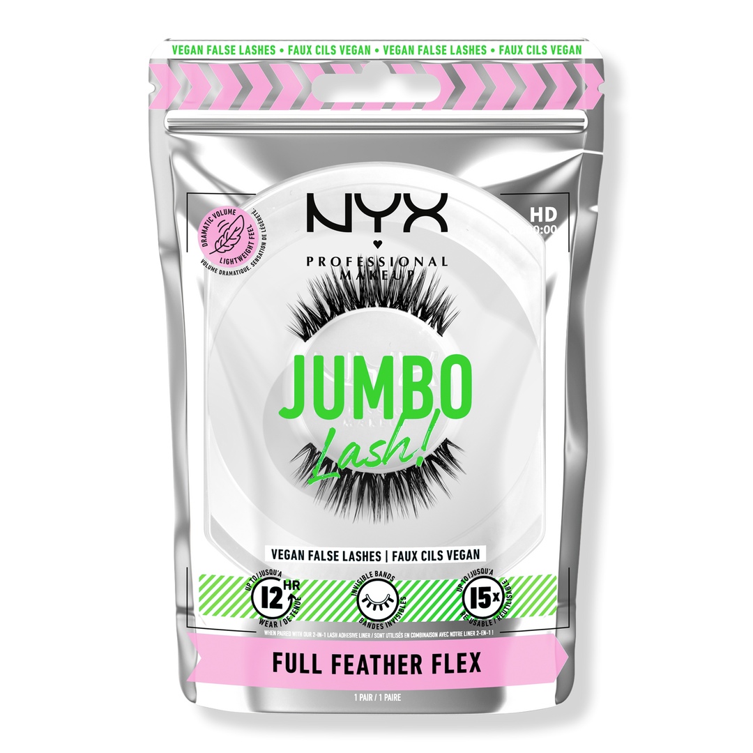 NYX Professional Makeup Jumbo Lash Volumizing False Lash - Full Feather Flex #1