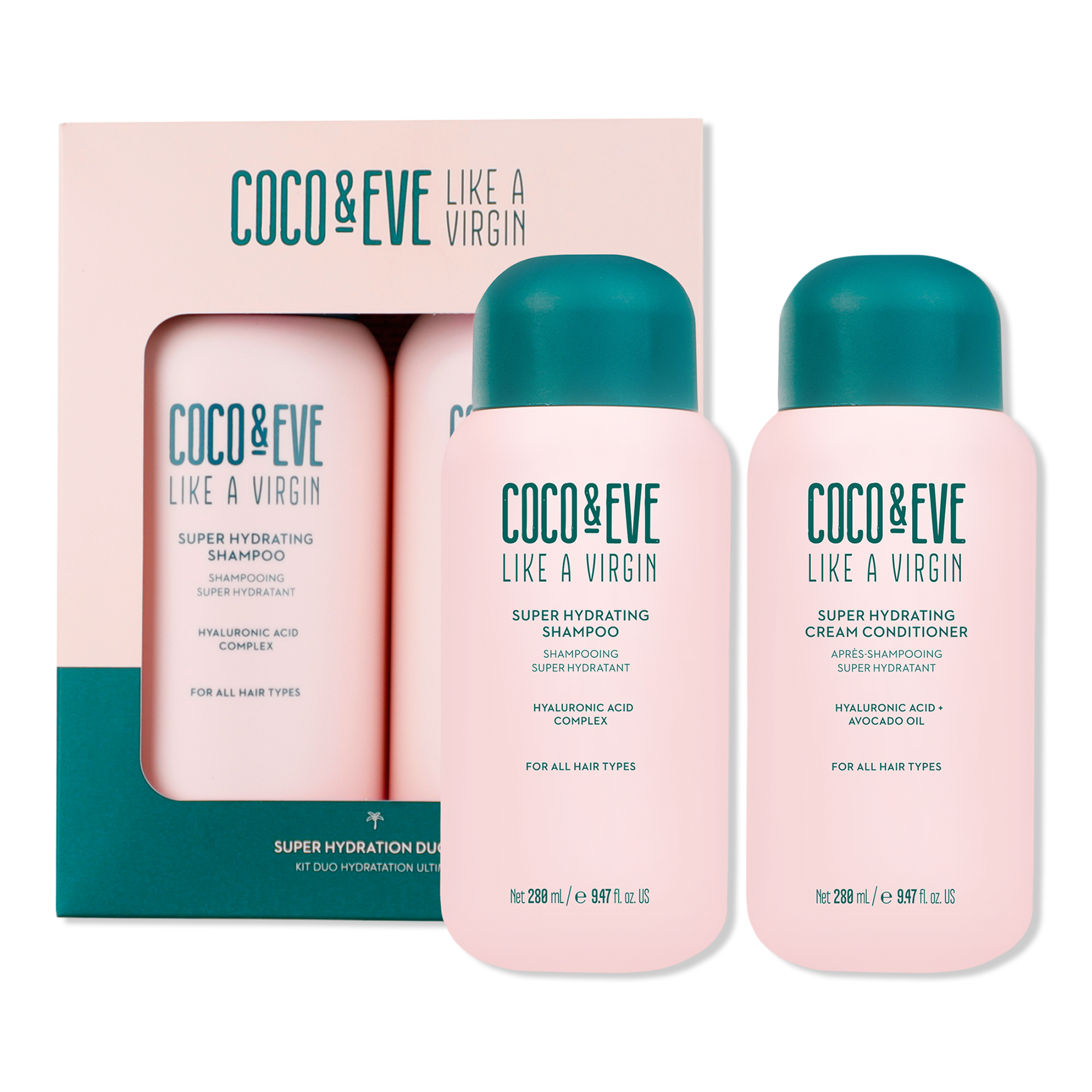 Coco & Eve Like A Virgin Super Hydration Duo Kit #1