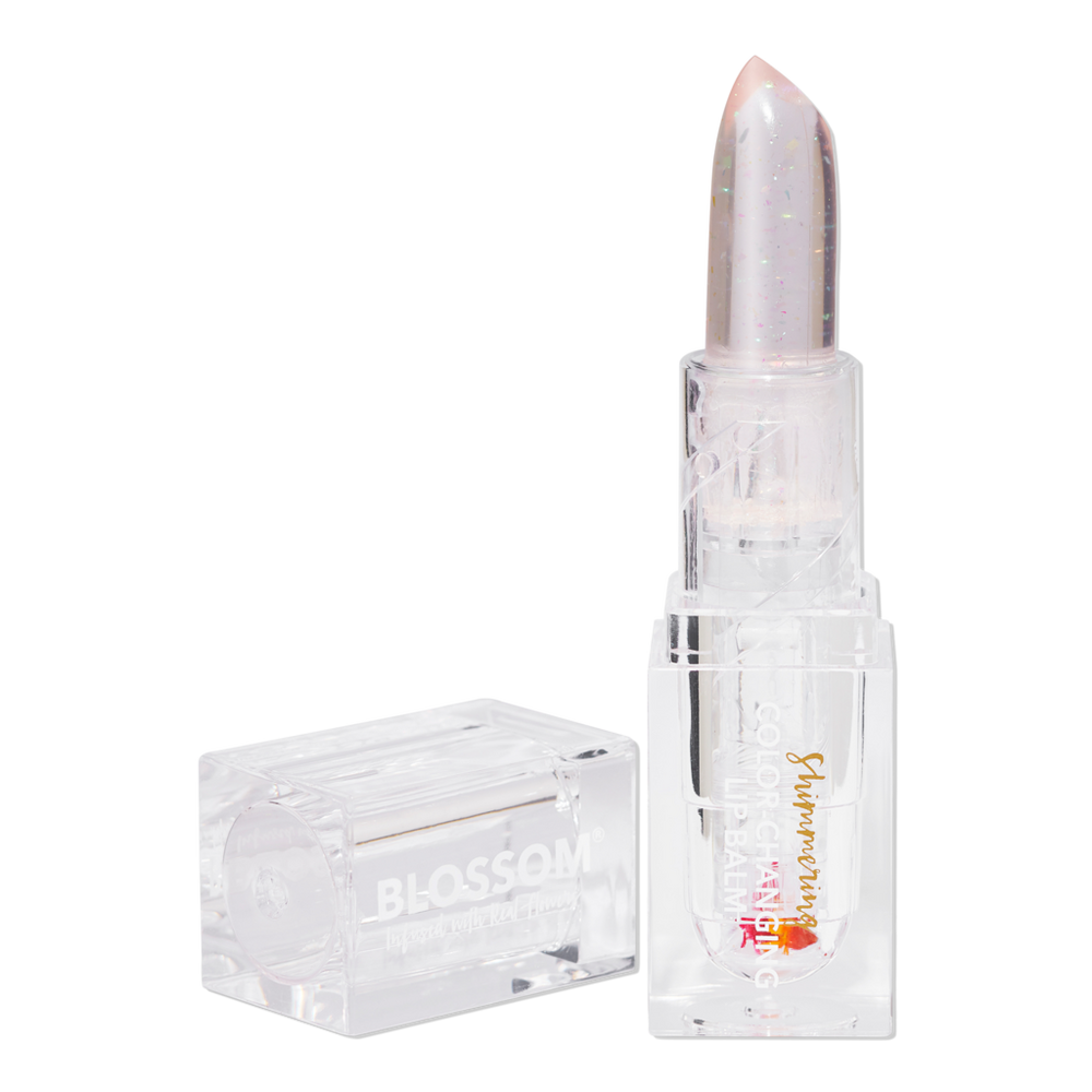 Blossom Shimmering Ph Color Changing Lip Balm - Crystal Clear In Transparent