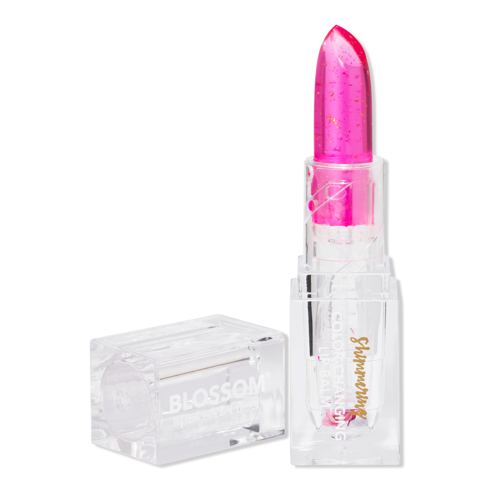 Blossom Shimmering Ph Color Changing Lip Balm - Electric Pink In Pink