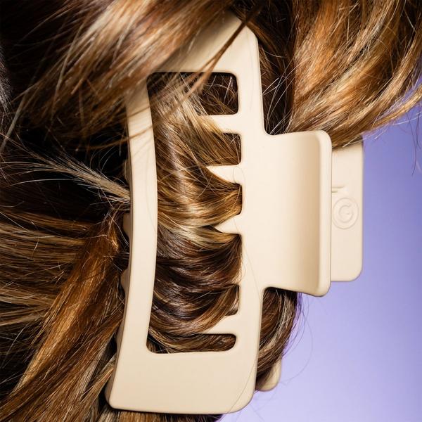 GIMME beauty Thick Hair Double Teeth Rectangle Claw Clip #2