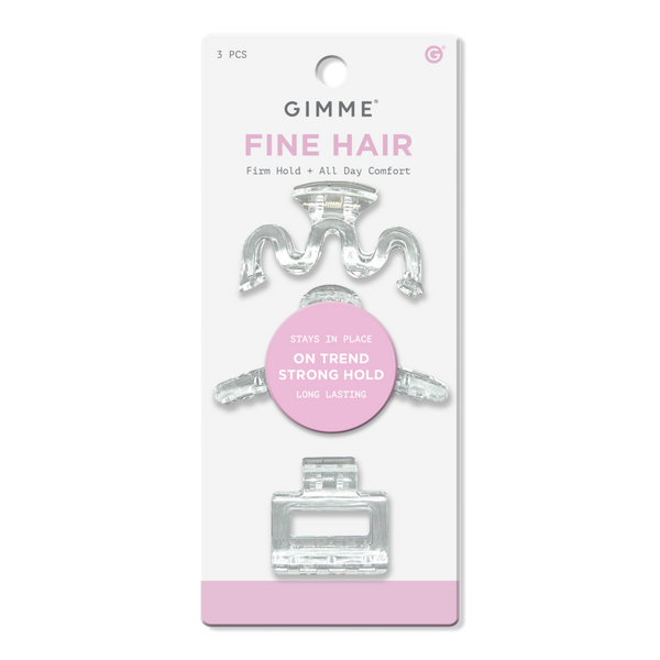 GIMME beauty Fine Hair Assorted Mini Claw Clips #1