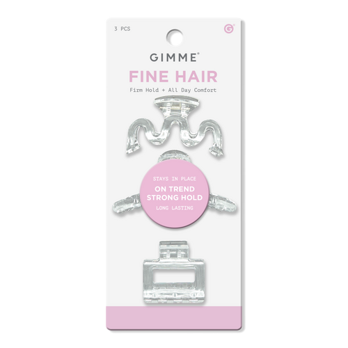 GIMME beauty Fine Hair Assorted Mini Claw Clips Ulta Beauty