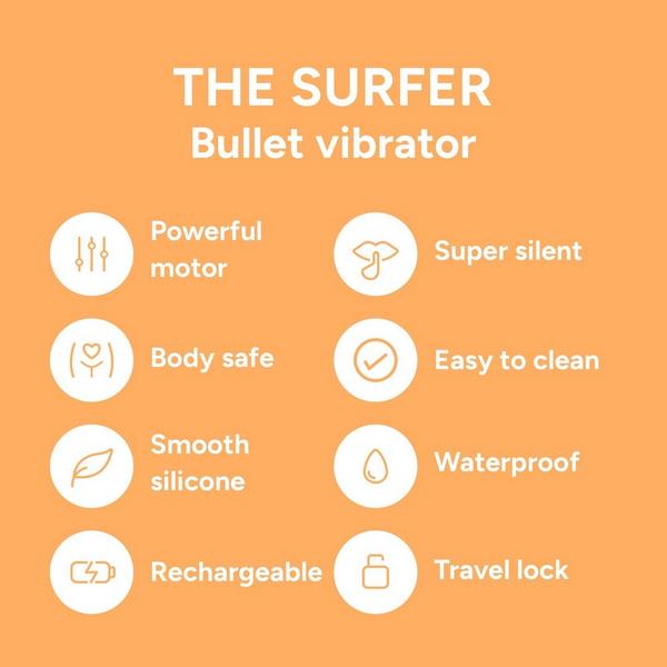 Smile Makers The Surfer Mini Vibrator #8