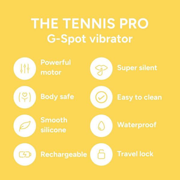Smile Makers The Tennis Pro G-Spot Vibrator #8