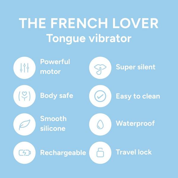 Smile Makers The French Lover Tongue Vibrator #8