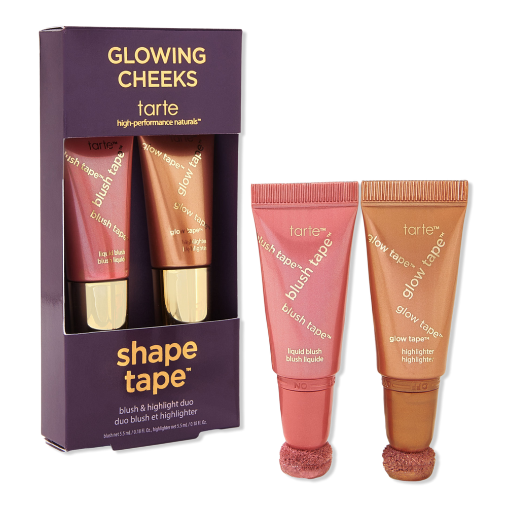 Tarte Glowing Cheeks Blush & Highlight Duo - Berry & Bronze Glow