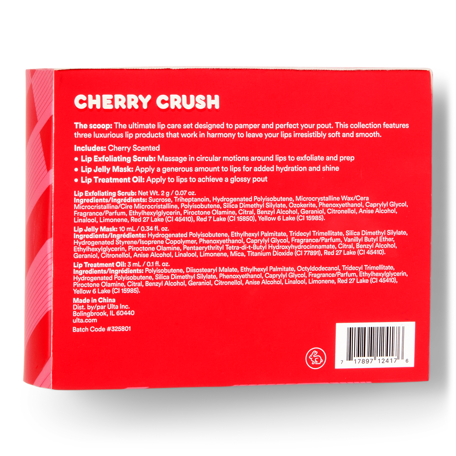 Cherry Crush Lip Treatment Kit