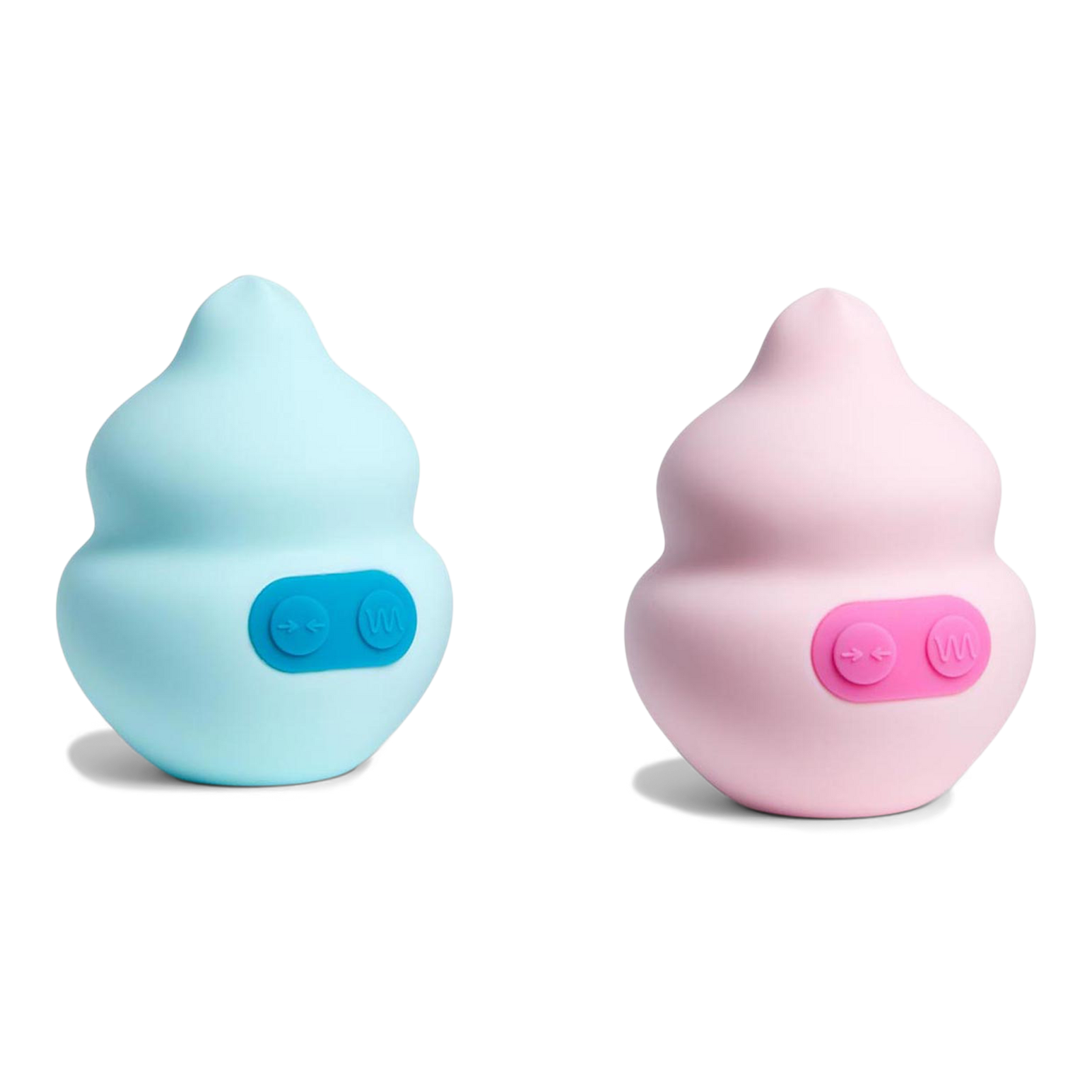 Squish Squeeze Responsive Vibrator - Quartz/Cerise