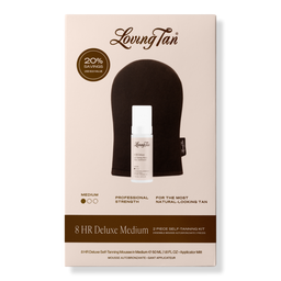 Loving Tan 8 HR Deluxe Medium 2 Piece Self-Tanning Kit