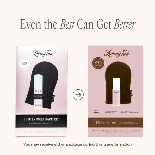 Loving Tan 2 HR Express Dark 2 Piece Self-Tanning Kit #8