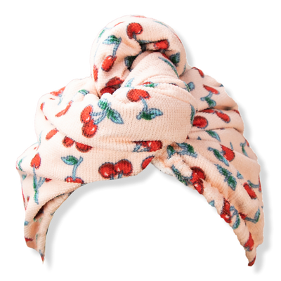 The Vintage Cosmetic Company Hair Turban Cherry Print