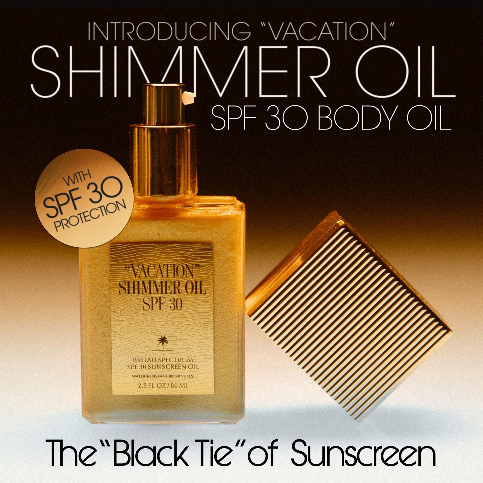 Shimmer Oil SPF 30 Sunscreen