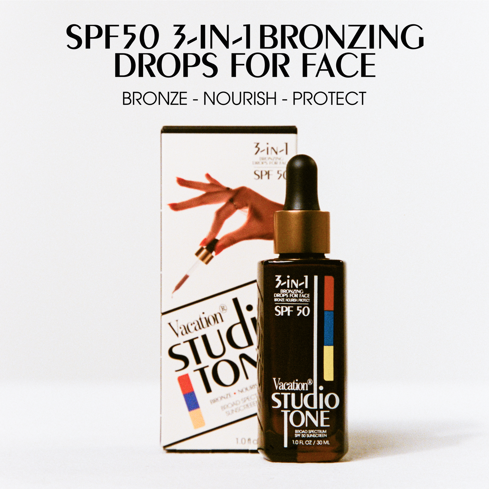 Studio Tone SPF 50 Bronzing Drops for Face