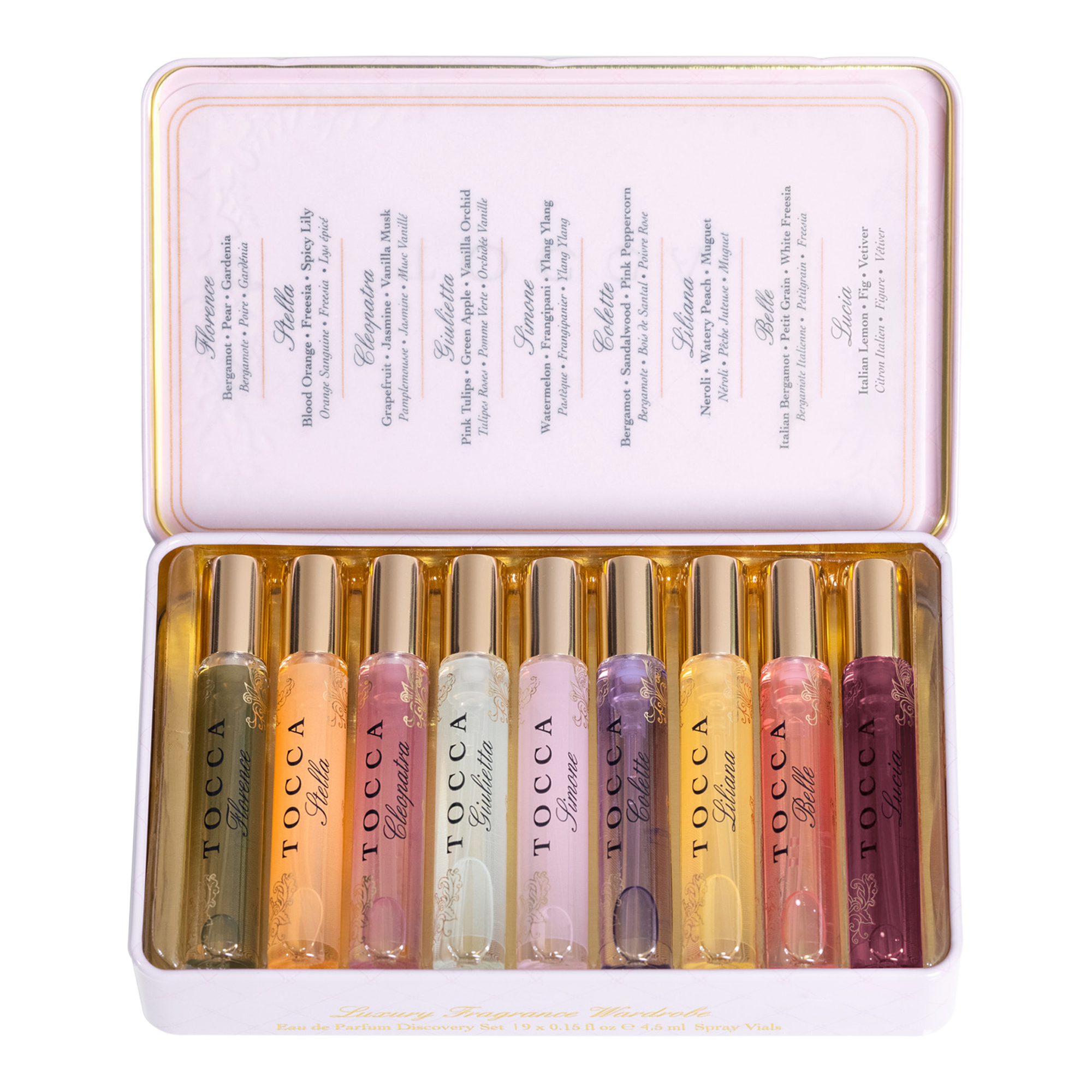 Tocca Fragrance Wardrobe