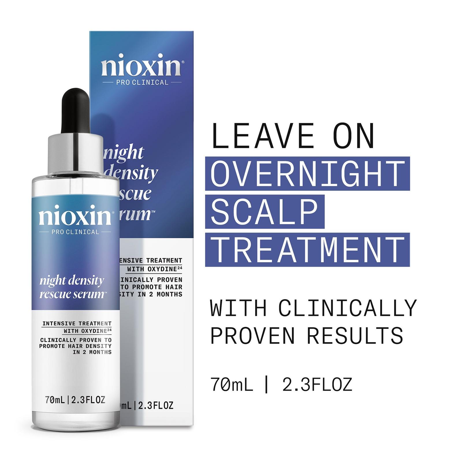 Nioxin Night Density Rescue Serum Treatment 2oz