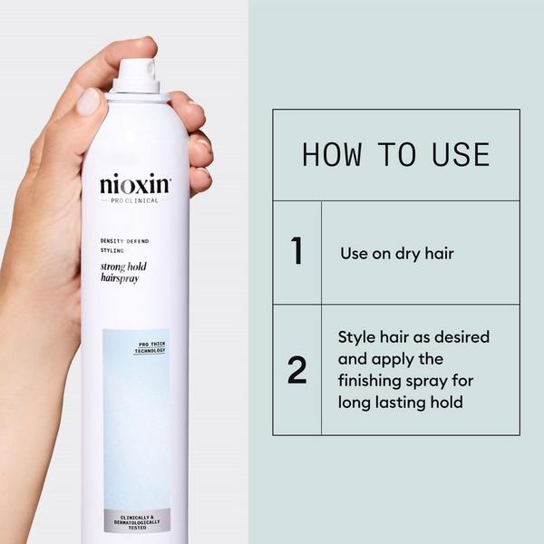 Nioxin Strong Hold Hairspray #5