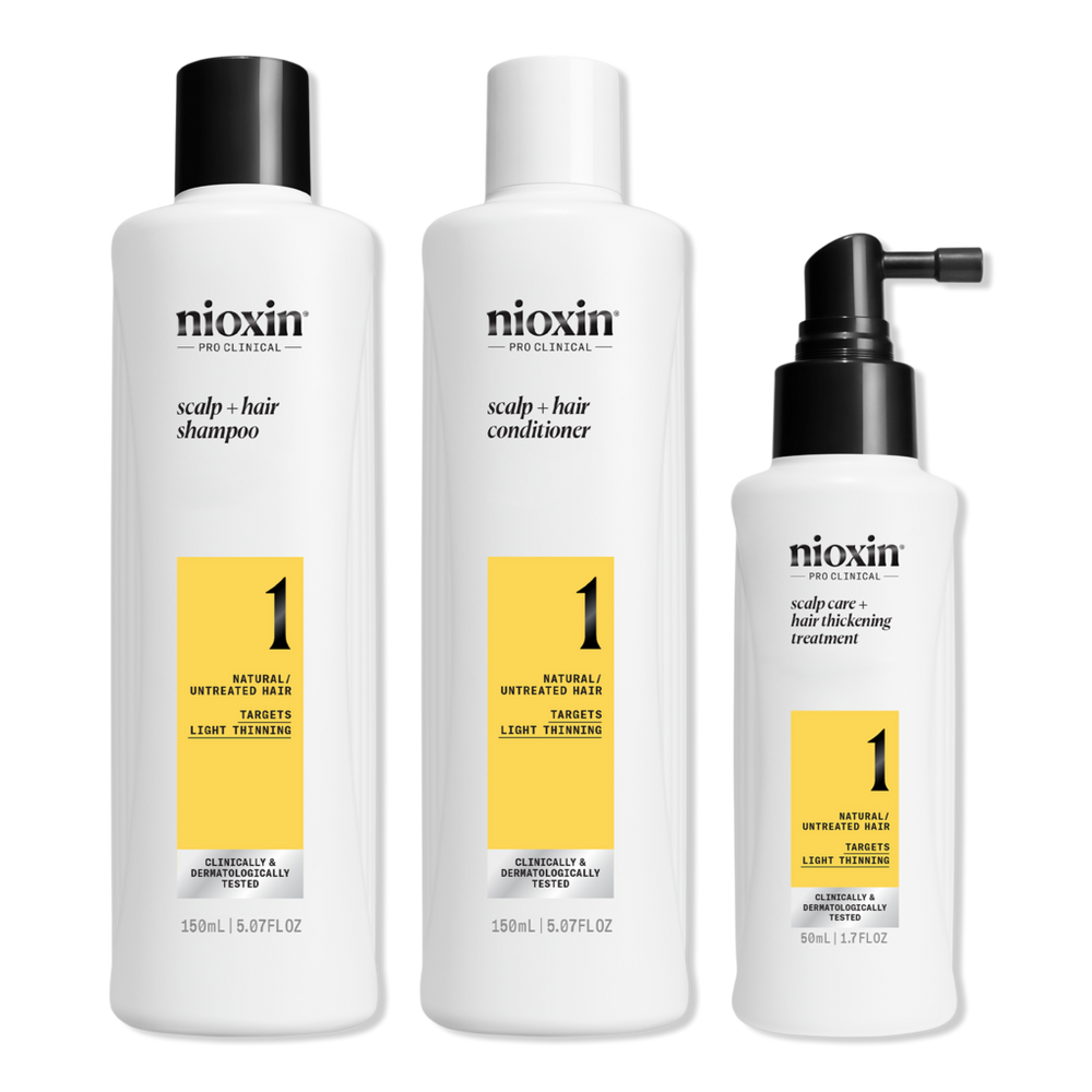 Nioxin Scalp + Hair Thickening System 1 Kit - Trial Size