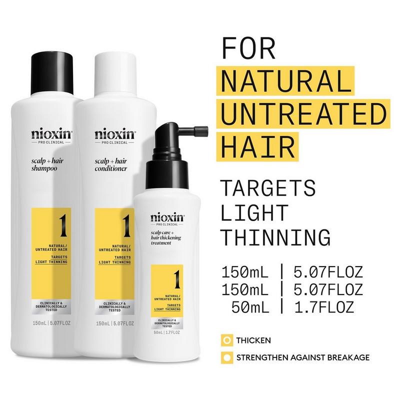 Nioxin - Trial Size Scalp + Hair Thickening System 1 Kit | Ulta Beauty