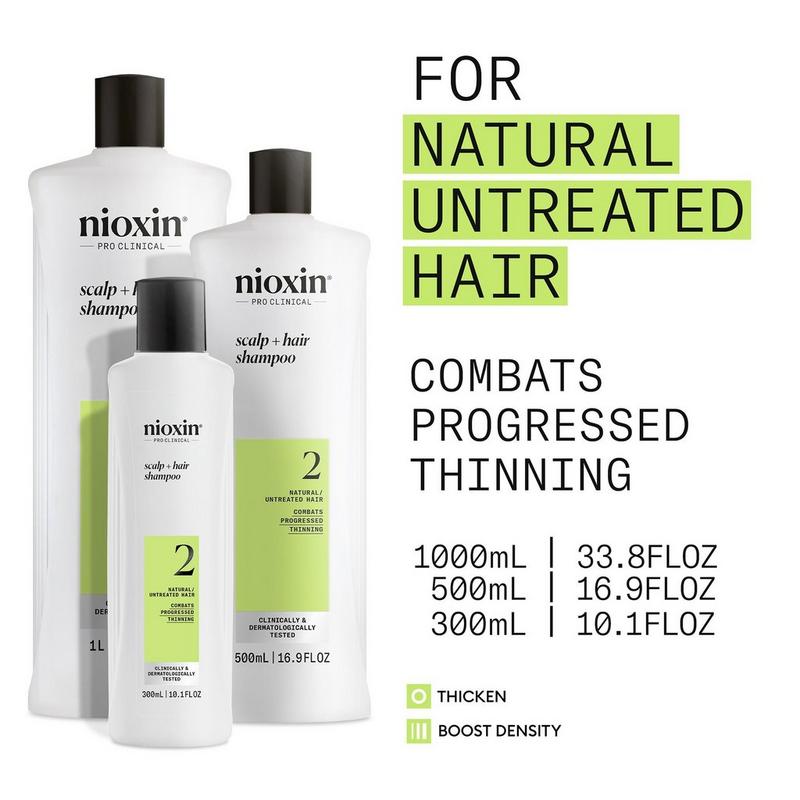 Nioxin Scalp + Hair Thickening System 2 Shampoo #3
