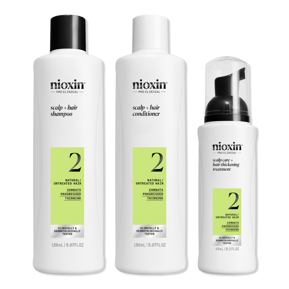 Nioxin Scalp + Hair Thickening System Trial Kit