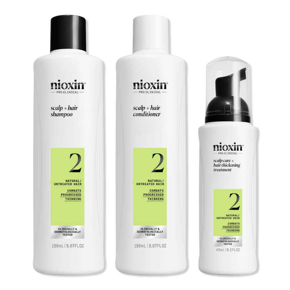 Nioxin Scalp + Hair Thickening System 2 Kit - Trial Size