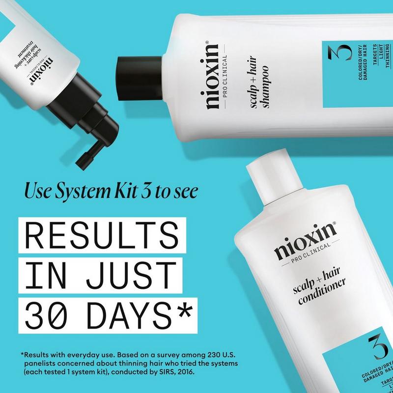 Nioxin - Trial Size Scalp + Hair Thickening System 3 Kit | Ulta Beauty