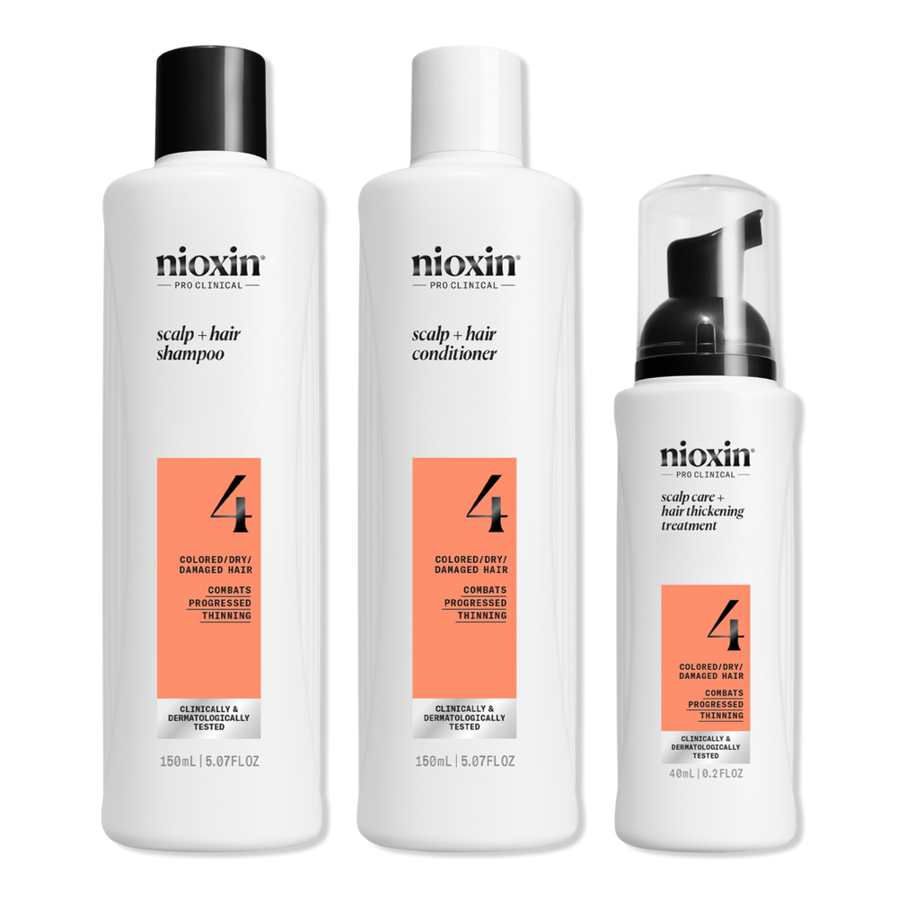 Nioxin Scalp + Hair Thickening System 4 Kit - Trial Size